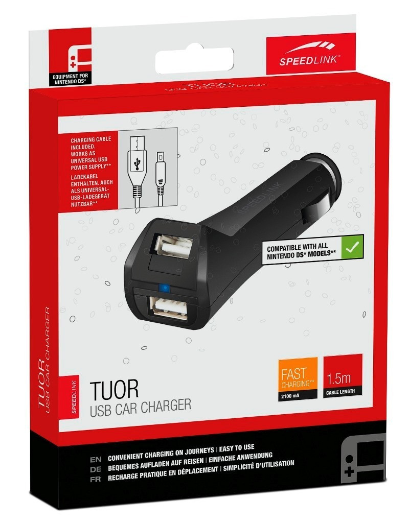 Speedlink USB-autolader voor Nintendo 2DS/3DS consoles