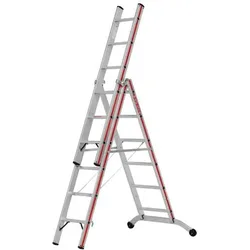 Hymer 684718 Stufen-Mehrzweckleiter 3-teilig