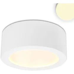 ISOLED LED Aufbauleuchte LUNA 8W weiß indirektes Licht - warmweiß
