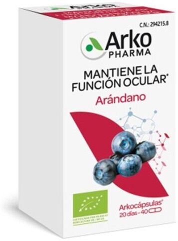 Arkopharma ArkoCapsules Blueberry 40 Capsules