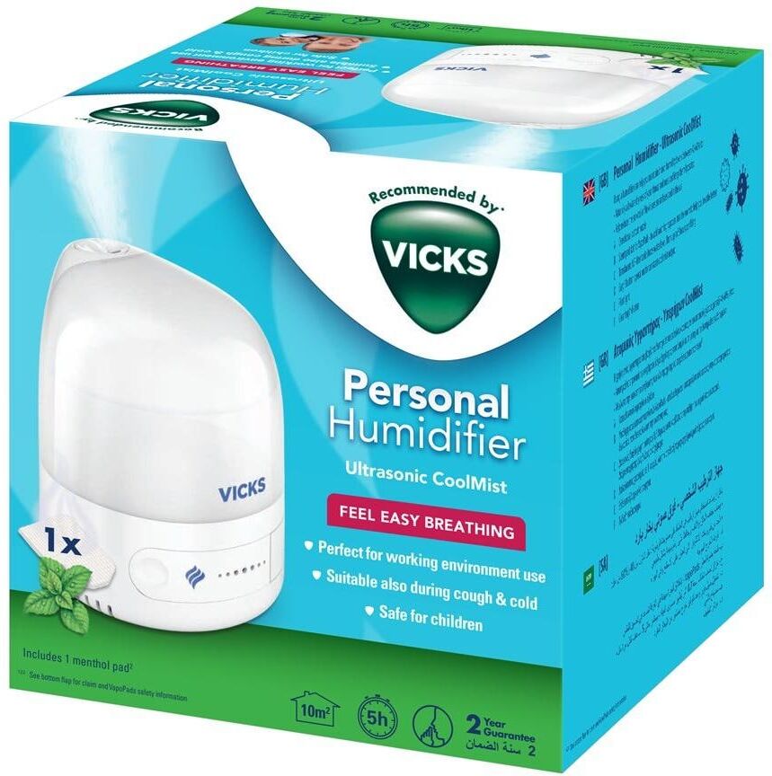 Luftwäscher "Vicks Kaltluft Ultraschall VUL510E4", weiss (weiß), Luftreiniger, Luftwäscher weiß Einheitsgröße