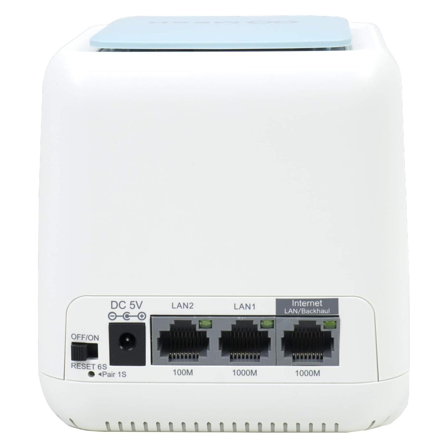 PNI Mesh-WLAN-PNI GB1200-Gigabit-System mit vollständiger Abdeckung für das Haus, 3-teiligem Router und (GB1200)