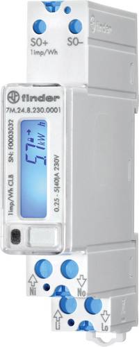 Finder 7M.24.8.230.0001 7M.24.8.230.0001 Zweirichtungs-Hutschienenzähler digital MID-konform: Nein 1St.