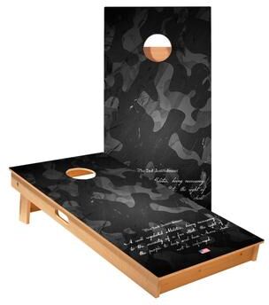 Skip's Garage Second Amendment Cornhole Boards