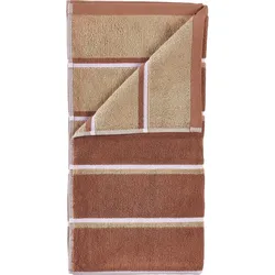 Sauna Badetuch 50 x 100 cm, terracotta