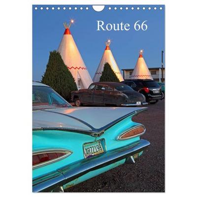 Route 66 (Wandkalender 2027 DIN A4 hoch), CALVENDO Monatskalender