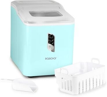 Igloo Automatic Self-Cleaning 26-lb. Ice Maker, Aqua
