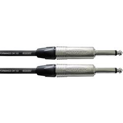 Cordial CXI 6 PR Klinke Instrumenten Kabel [1x Klinkenstecker 6.35 mm - 1x Klinkenstecker 6.35 mm] 6.00 m Schwarz