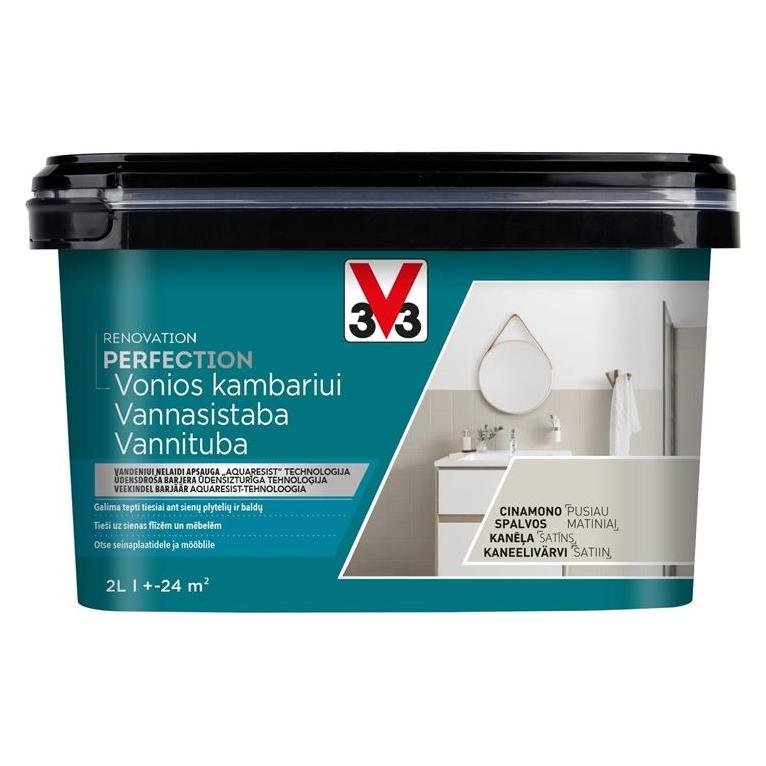 V33 Paint Bathroom Perf Cinnamon 2l (2000 ml) (33036099)