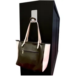 Alba, Kleiderhaken + Wandgarderobe, Garderobenhaken "PMMAG2", magnetisch, 1 Haken, silber mit Magnethalterung, geeignet für alle Stahlfl