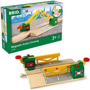 BRIO World 33750, Magnetische Kreuzung, Holz/Kunststoff