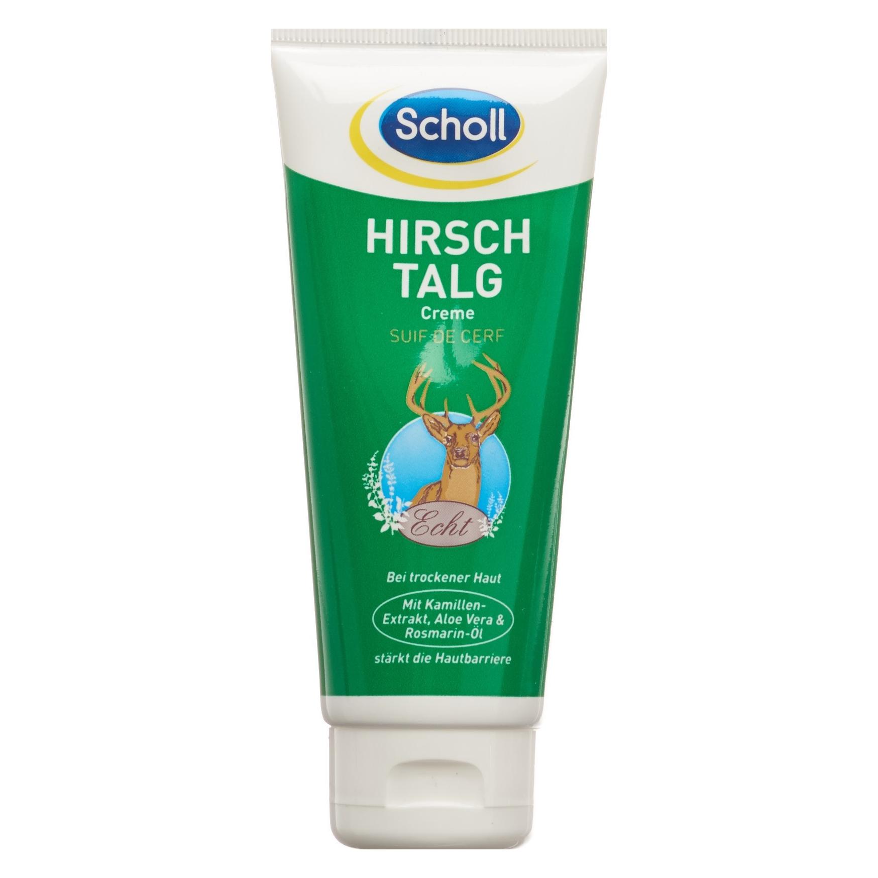 Scholl Hirschtalg Fusscreme (Fusscrème & Fussgel, 100 ml) (103253)
