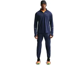 Nike Herren Miler Dri-Fit UV Long Sleeve blau