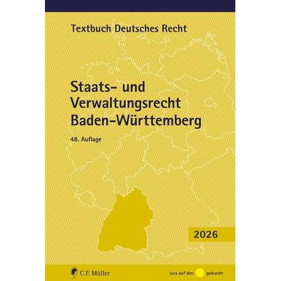 Staats- und Verwaltungsrecht Baden-Württemberg, Taschenbuch von , C.F. Müller, 978-3-8114-6823-8