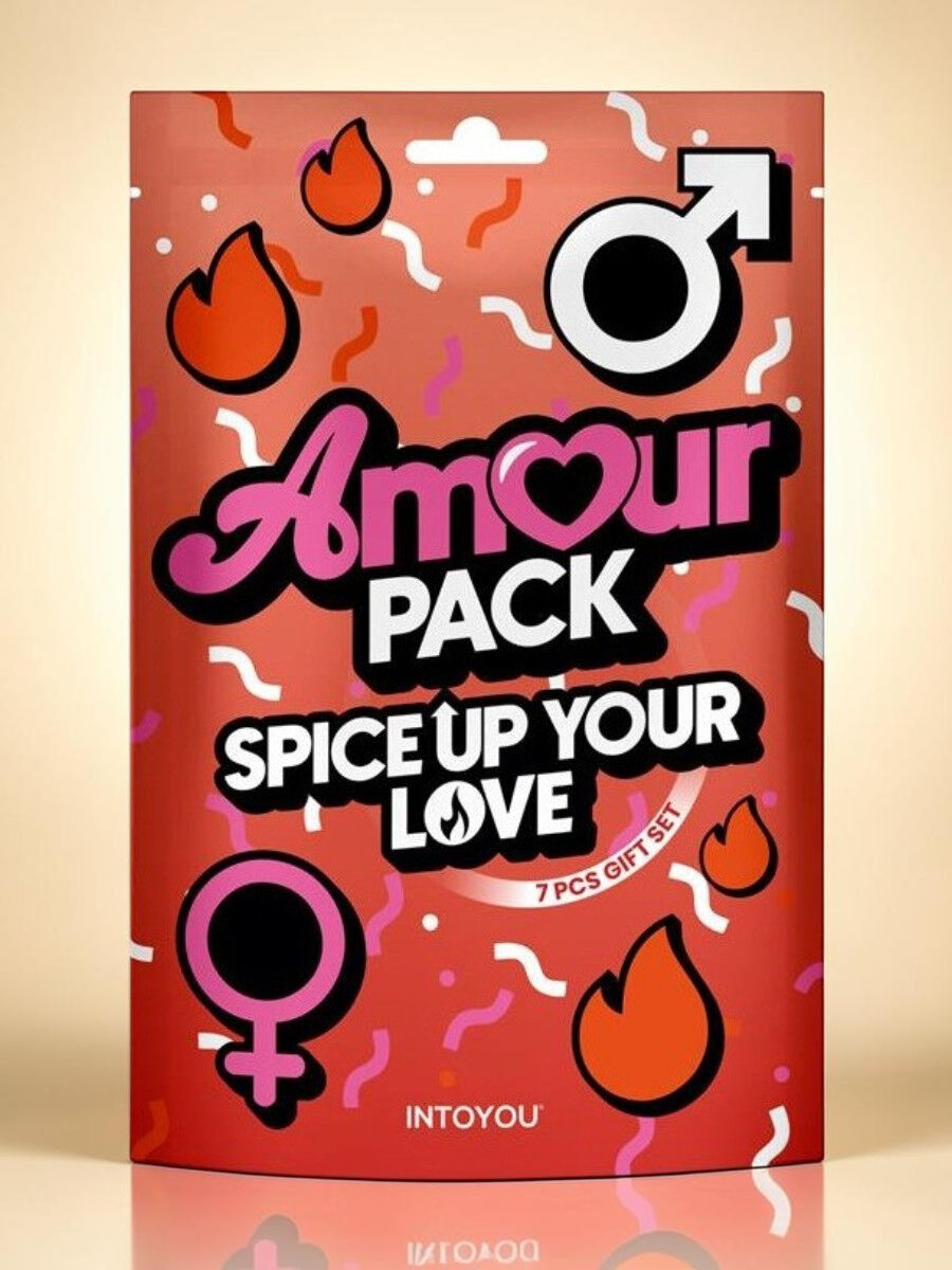 AMOUR PACK Set de 7 pièces pour pimenter vos moments intimes
