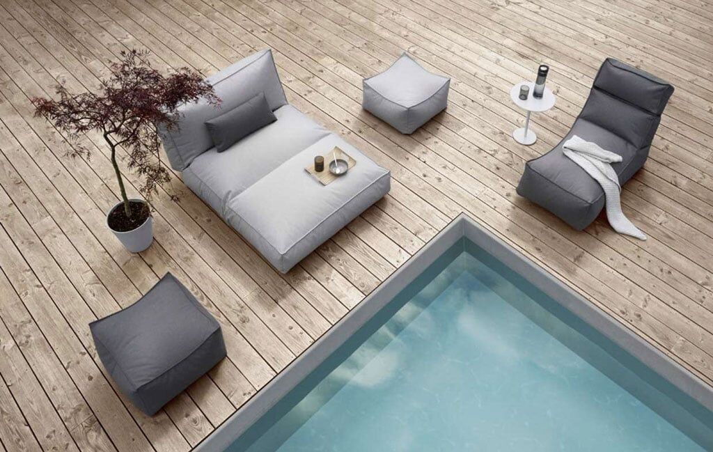 blomus Stay Outdoor Bett S (Coal) Coal