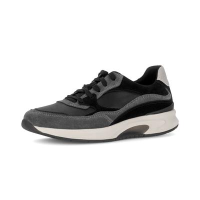 Sneaker GABOR "Sneaker low", Herren, Gr. 42, grau, Schuhe Sneaker