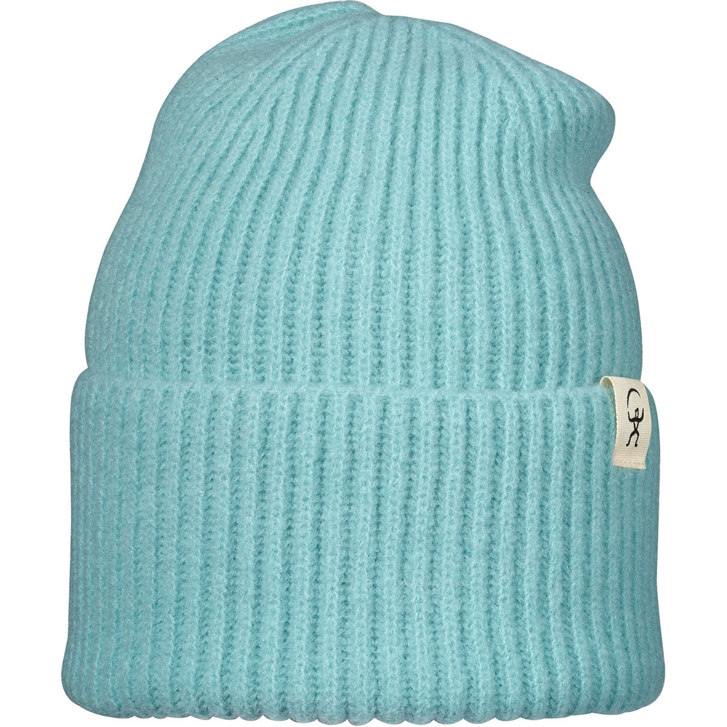 Isbjörn of Sweden Minty Knitted Kinder Mützen & Beanies tuerkis Größe 48 Trekking Elastisch