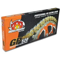 Moto, Motorrad Zubehör, Professionelle Motorradrennkette MX GP-Gold