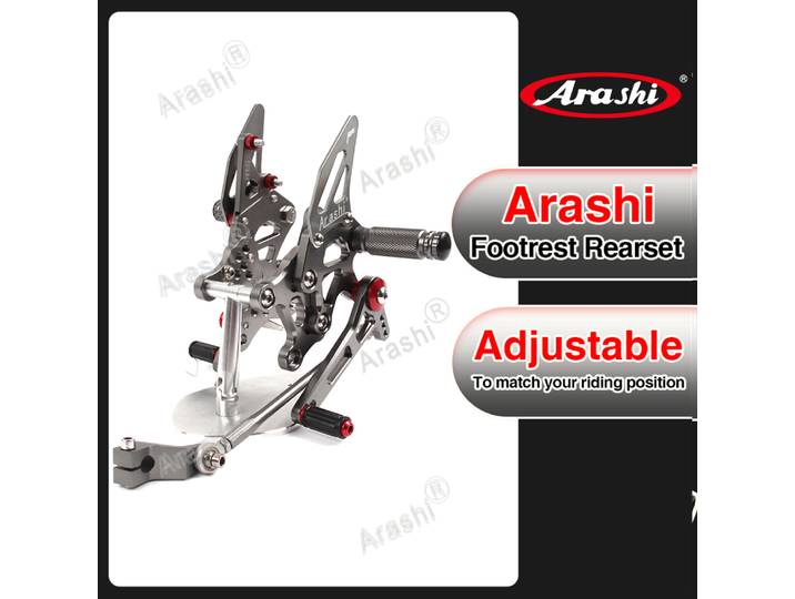 Arashi V1.0 repose-pieds pour APRILIA RSV4 RSV4R RSRV4 R usine 2009-2012 CNC repose-pieds arrière réglables repose-pieds 2010 2011
