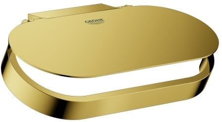 Grohe Selection WC-Papierhalter 41069GL0 cool sunrise, mit Deckel, Wandmontage, verdeckte Befestigung