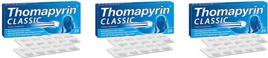 Thomapyrin CLASSIC Schmerztabletten gegen Kopfschmerzen