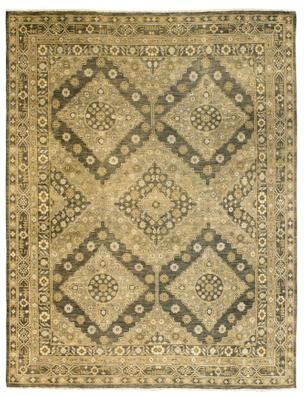 KALATY Traditional Hand-Knotted Wool Area Rug