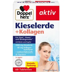DOPPELHERZ Kieselerde+Kollagen Tabletten 60 St