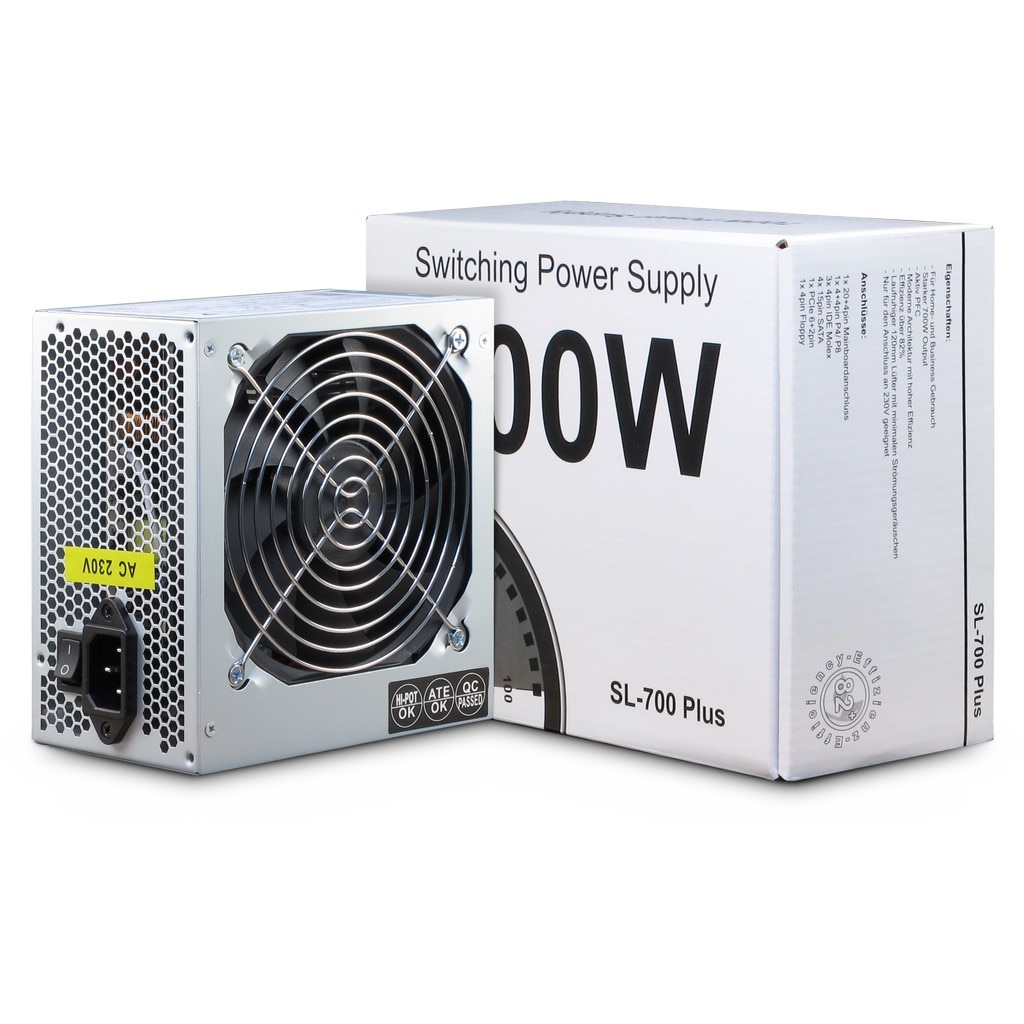 Inter-Tech SL-700 PLUS 700W Netzteil ATX2.4 PFC 120mm Retail 88882141