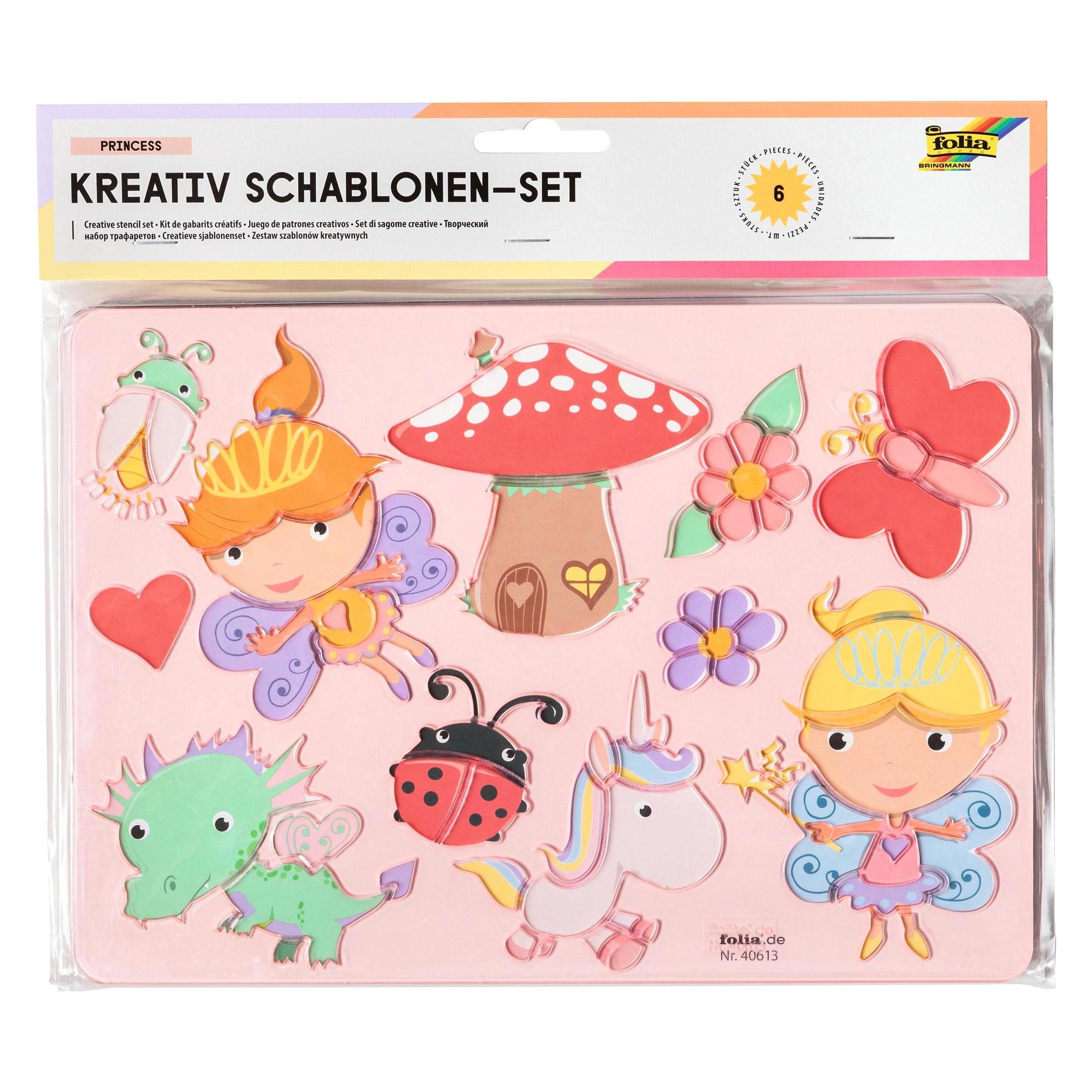 Folia Schablonen-Set Kreativ (40613)