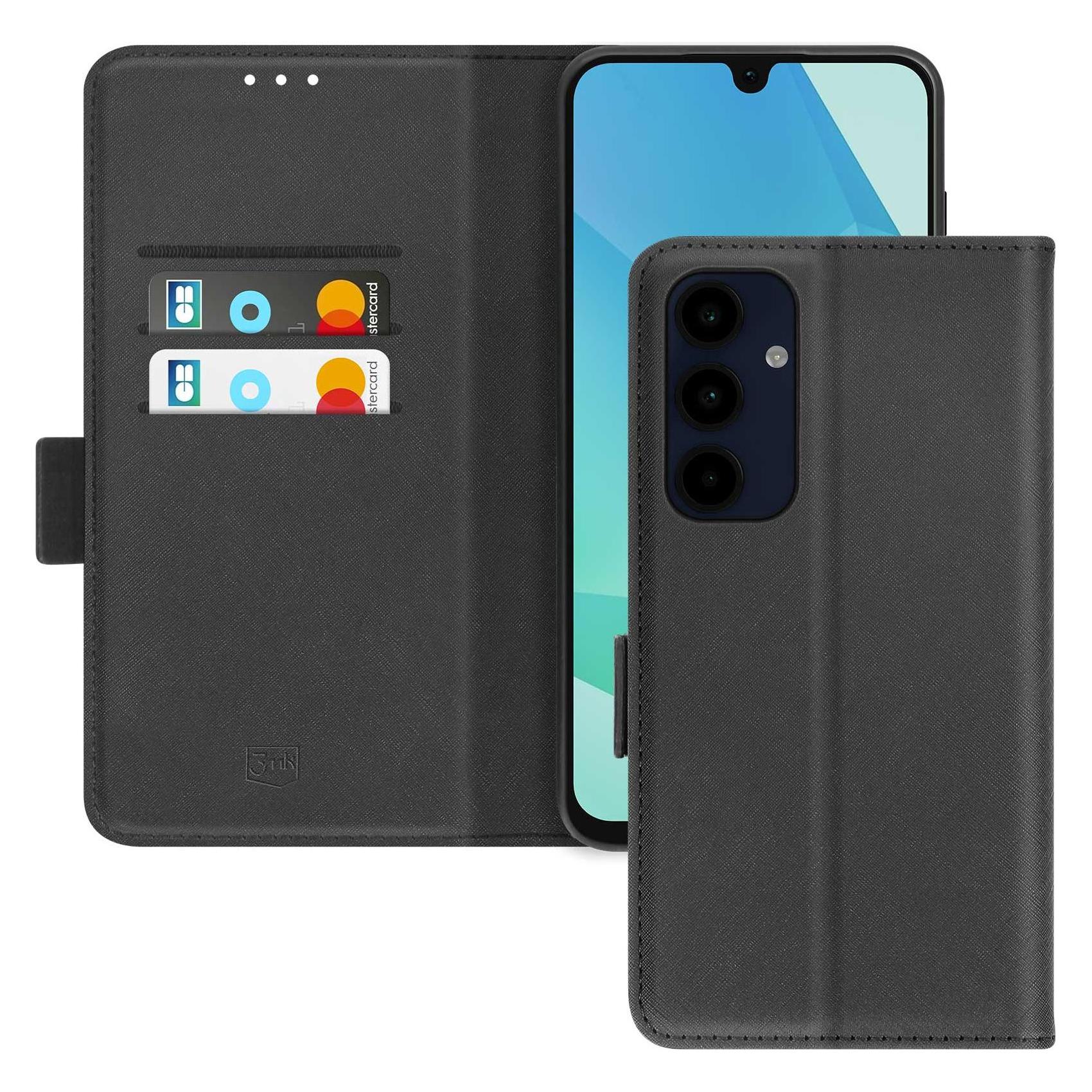3MK Wallet Cover (Samsung Galaxy A16) (FOLIO-3MK-BK-A166B)