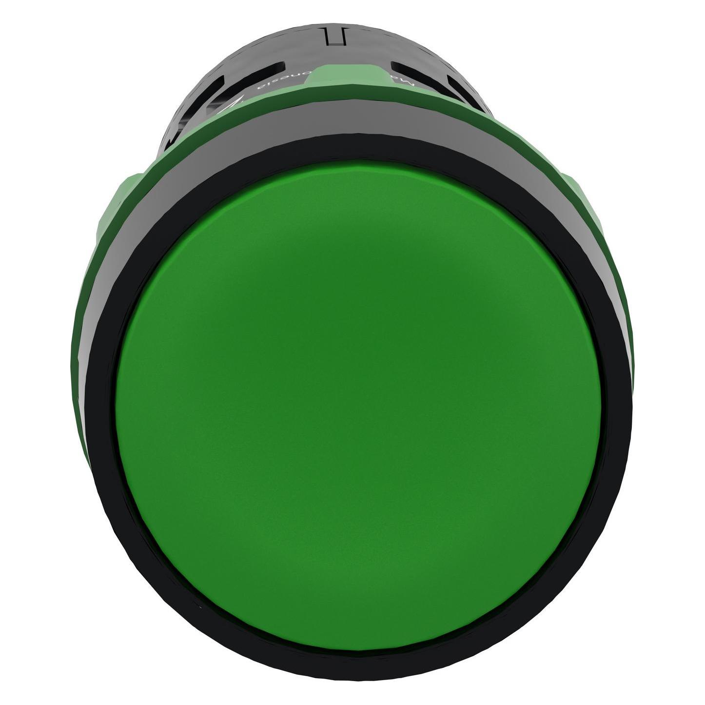 Schneider Electric Push button Spring Rtn green NO+NC (XB7NA35)