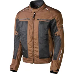 GC Bikewear Luca, Textiljacke - Hellgrau/Schwarz - 5XL