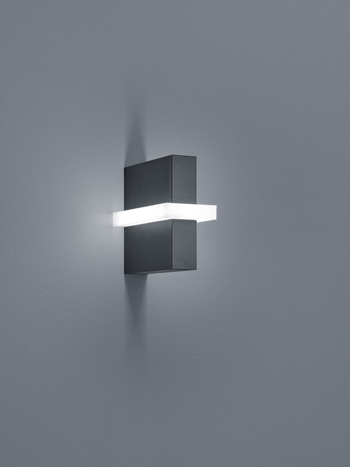 Helestra LED-Wandaußenleuchte OKI graphit A18803.93 4022671106757