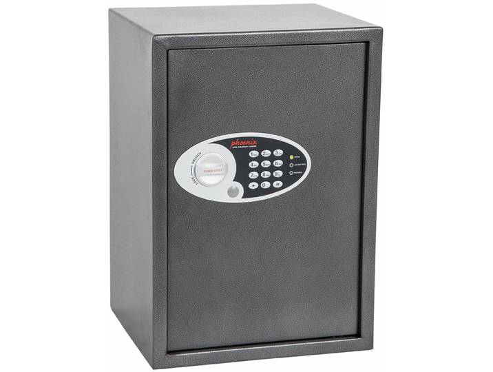 Phoenix Coffre-Fort VELA 51 L serrure électronique + clé - Gris