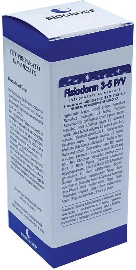 BIOGROUP SpA SOCIETA' BENEFIT FISIODORM 3-5 P/V 50ml