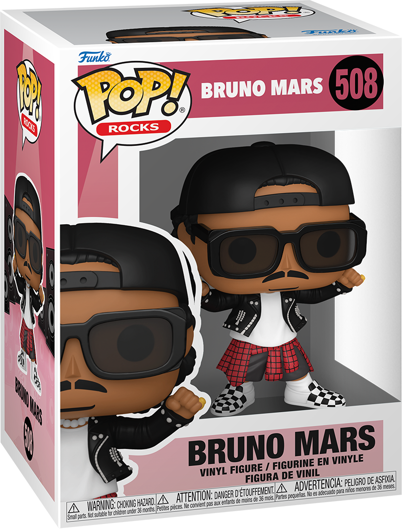 Funko Pop! Vinyl Rocks Bruno Mars (APT.) #508