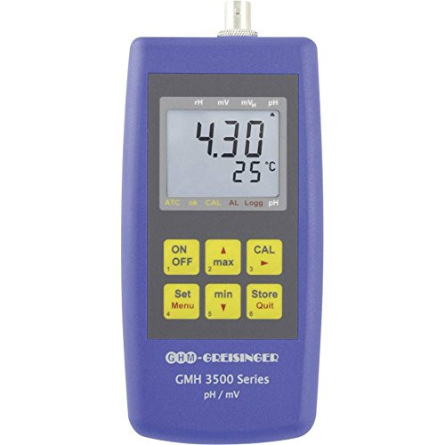 Greisinger GMH 3531 Meetgereedschap voor pH, Redox en Temperatuur, fabrieksgekalibreerd
