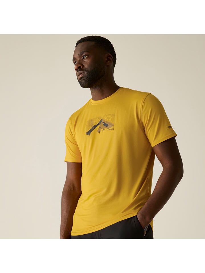 Regatta Funktionsshirt "Fingal" in Gelb - S