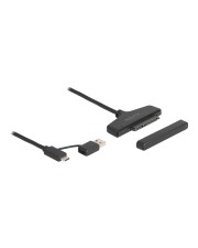 Delock USB zu SATA 6 Gb/s Konverter mit Type-C oder Typ-A Anschluss (61042)