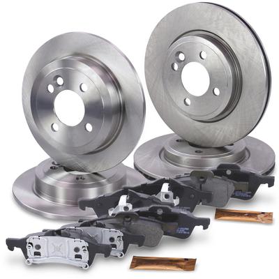 Atec Bremsscheiben + Bremsbeläge Vorne + Hinten [Hersteller-Nr. 40578970] für Mini