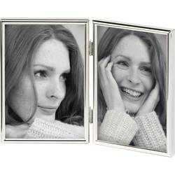 walther+ design WD215S Bilder Wechselrahmen Papierformat: 10 x 15 cm Silber