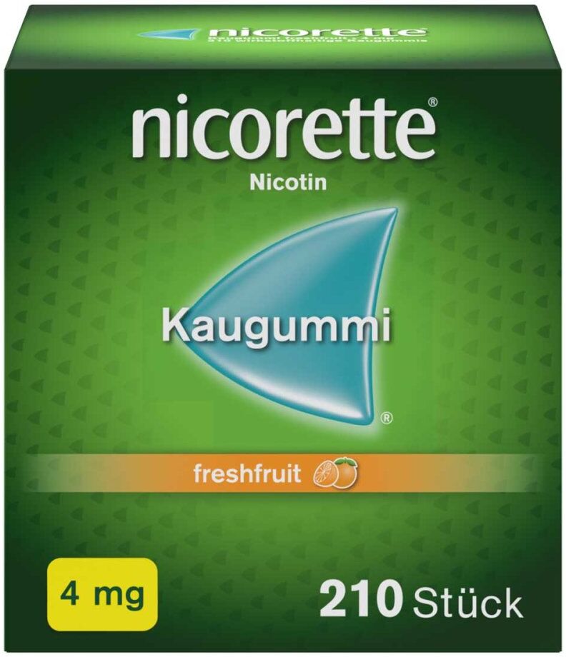 nicorette® Kaugummi 4 mg freshfruit