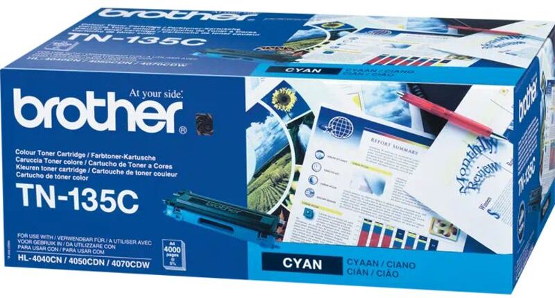 Brother TN-135C - Cyan - Toner - Hohe Kapazität