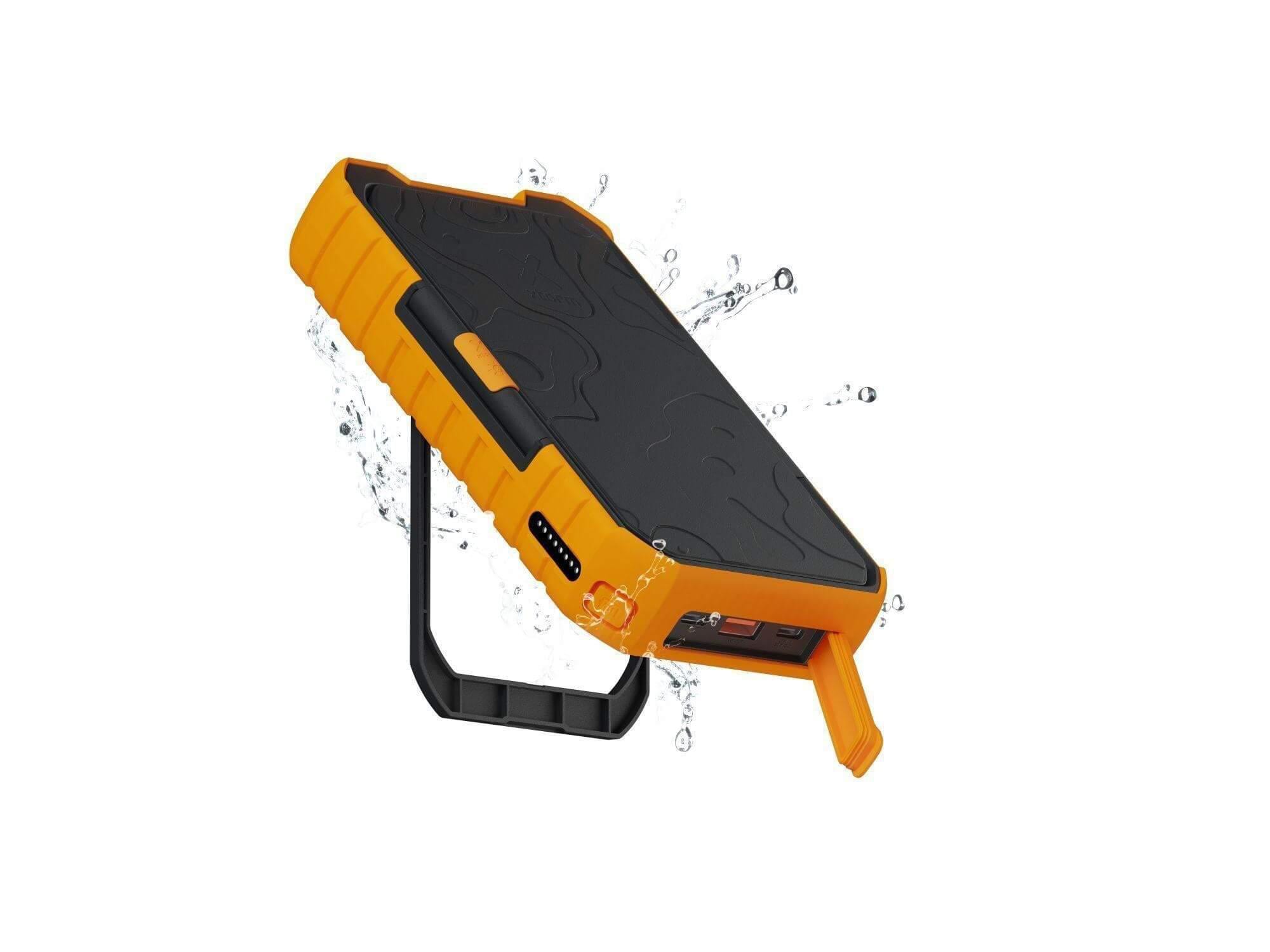 Xtorm Xtreme Series Rugged Solar Powerbank 10000 mAh 20 Watt Schwarz
