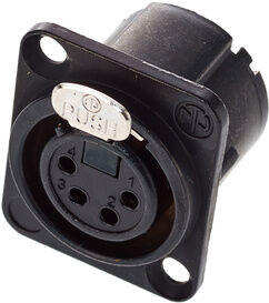 Neutrik NC4 FD-LX-B noir