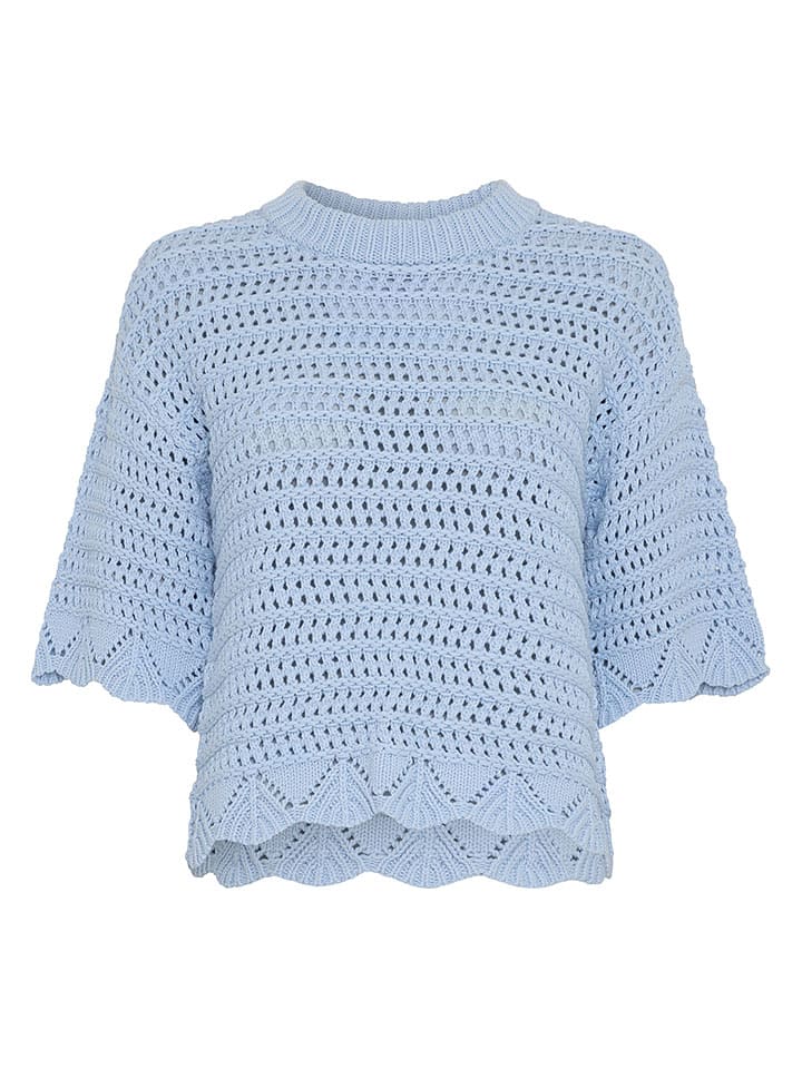 MOSS COPENHAGEN Pullover in Hellblau - M/L