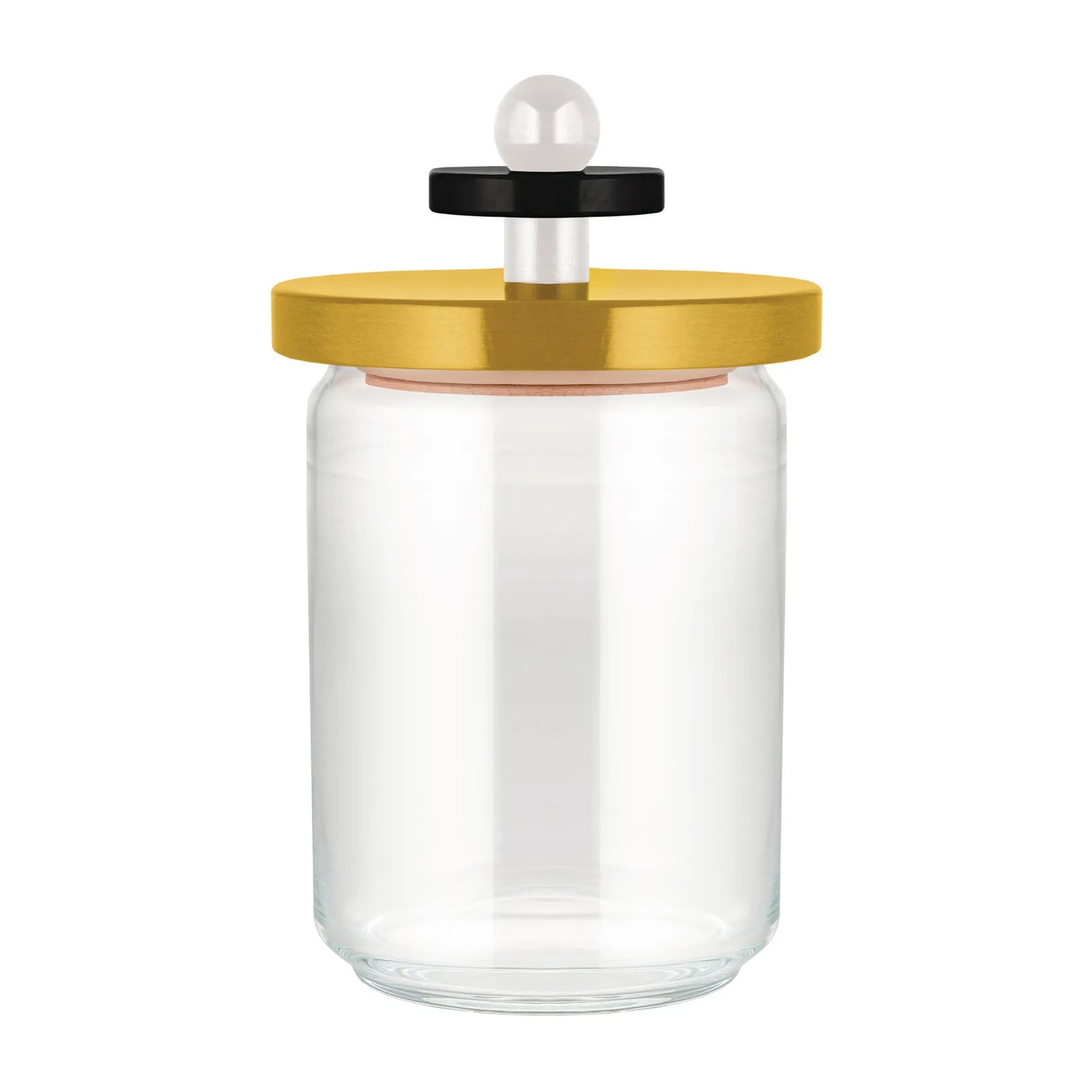 Alessi Twergi opbergpot 1 l Geel