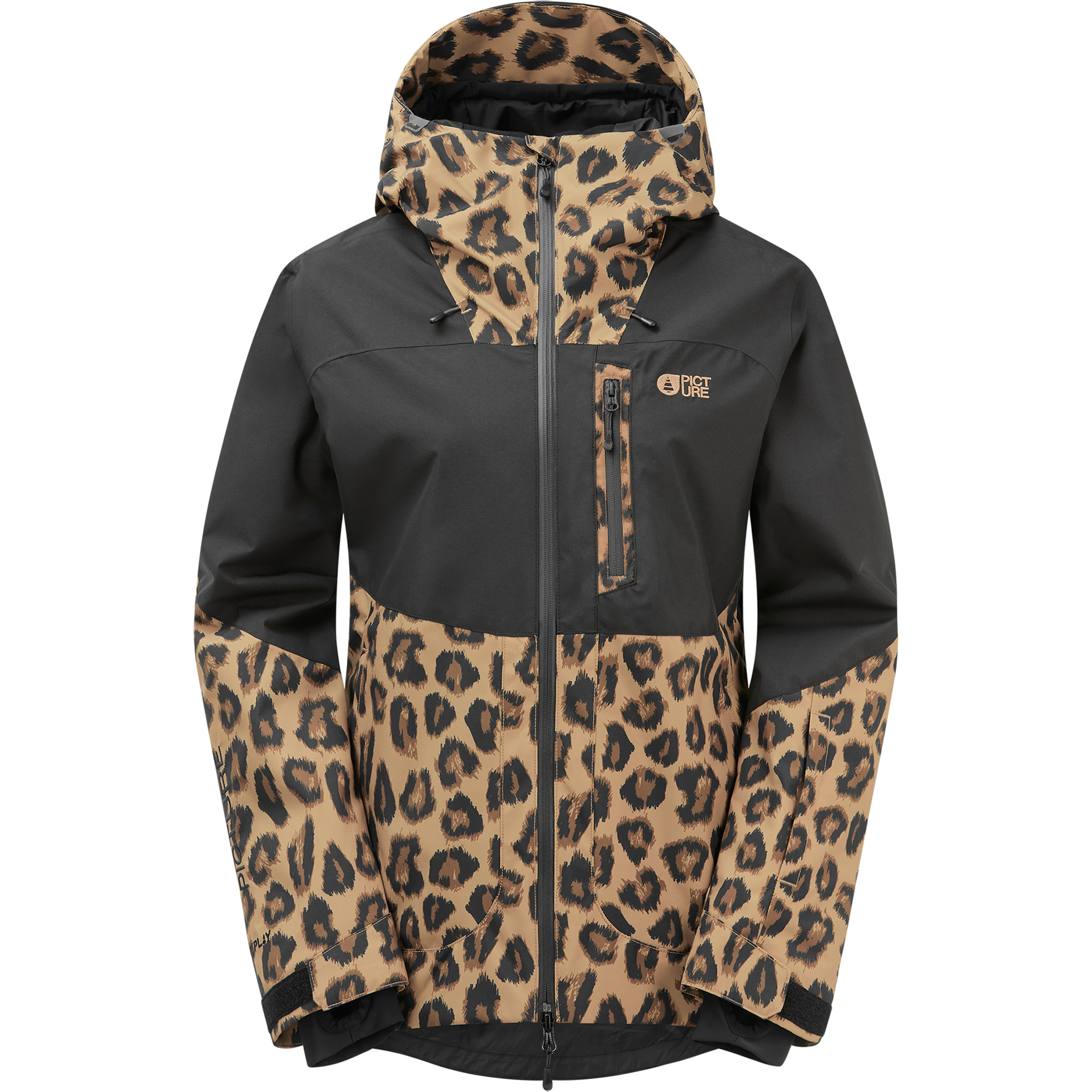 Picture Zoya Damen Isolationsjacke braun Größe XS Skifahren Wasserdicht