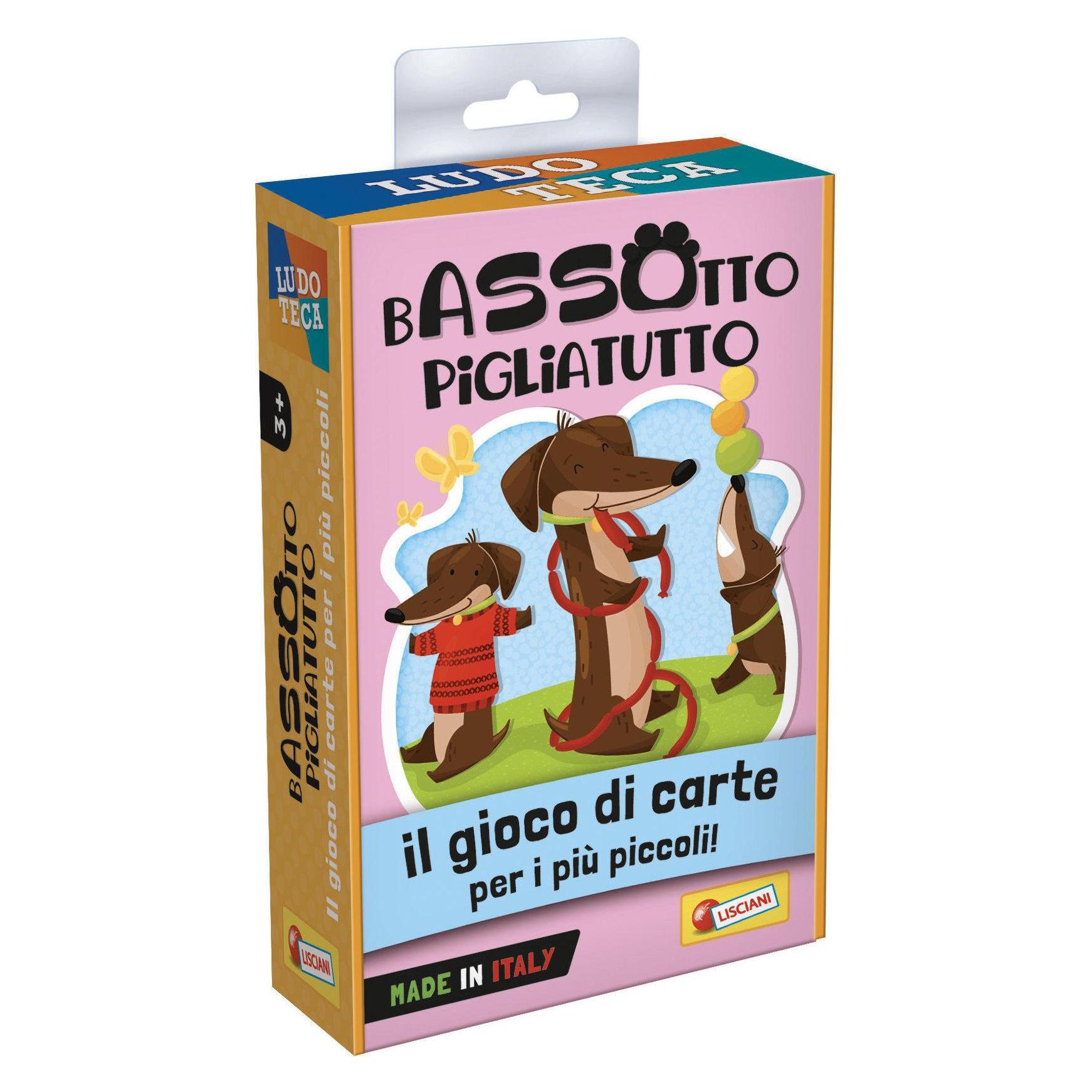 Lisciani Ludoteca Children's Cards Dachshund Takes Everything (Deutsch) (100576)